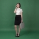 Nice Brunette Woman in Business Clothes Talking on the Phone - VideoHive Item for Sale