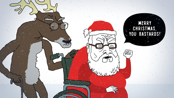 Bad Santa. Christmas Wishes (4th scene)