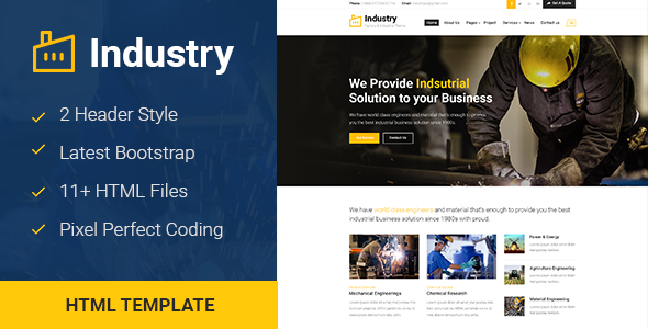 Industry - FactoryIndustrial - ThemeForest 18923314