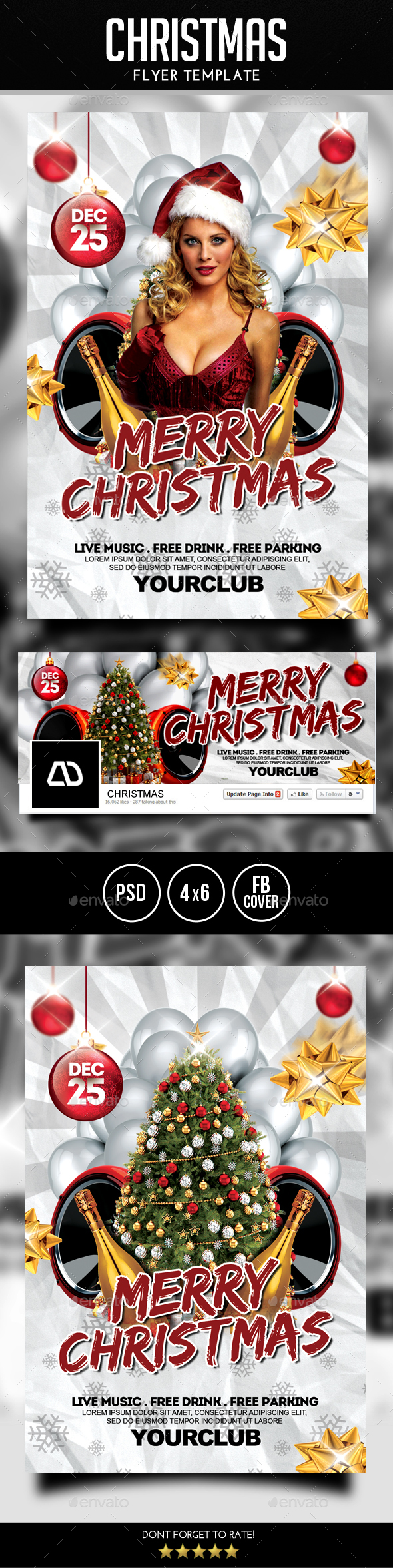 Christmas Flyer - Holidays Events