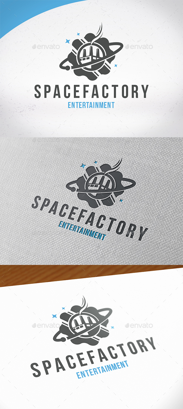 Space Factory Logo Template - Symbols Logo Templates