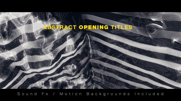 Abstract Opening Titles - VideoHive 18845760