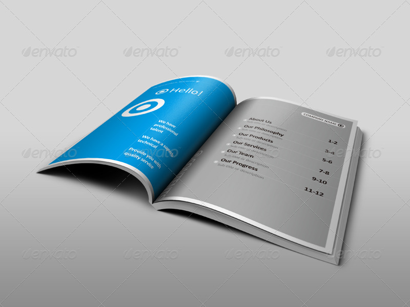  A5  Vertical  Modern Business Brochure  by acerchina 