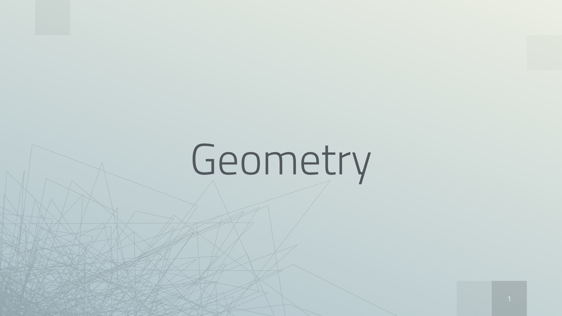 Geometry Google Presentation Template, Presentation Templates ...