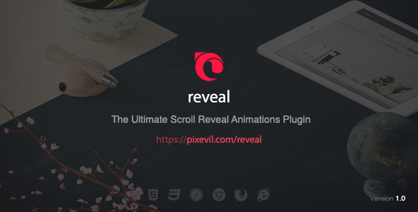 Reveal - Scroll - CodeCanyon 18926519