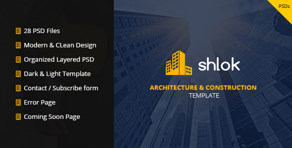 Shlok - Construction - ThemeForest 18621866