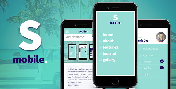 MobileS Responsive HTML - ThemeForest 18930416