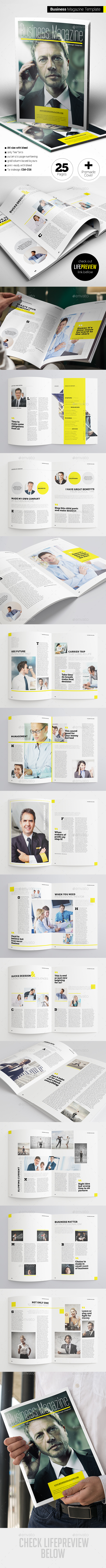 Business Magazine - Magazines Print Templates