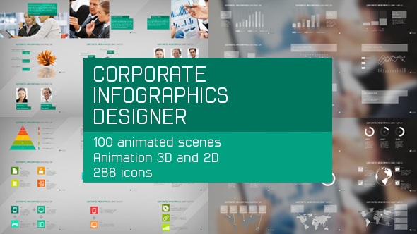 Corporate infographics designer - VideoHive 18933809