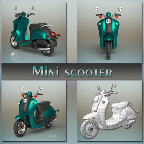 Mini scooter - 3Docean 18934208