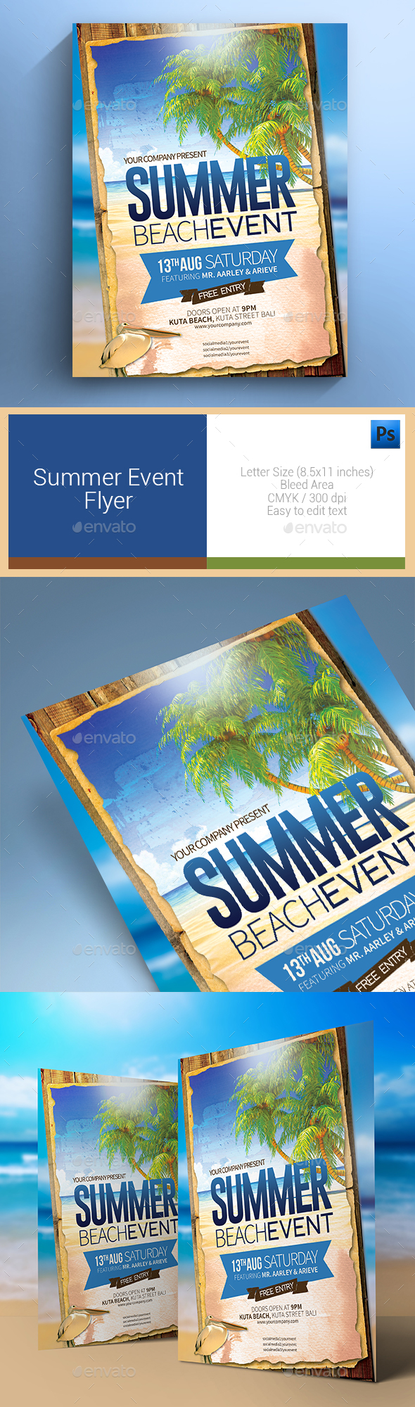 Summer Event Flyer - Events Flyers