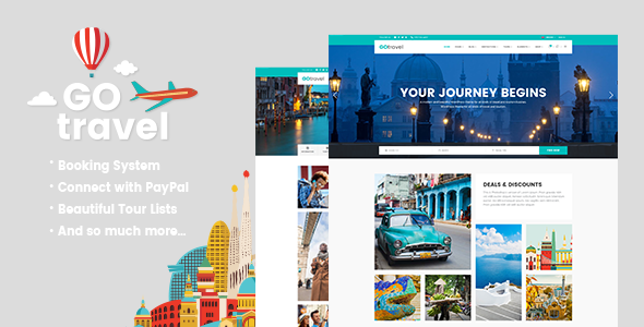 GoTravel - A Travel Agency & Tourism Theme - Travel Retail