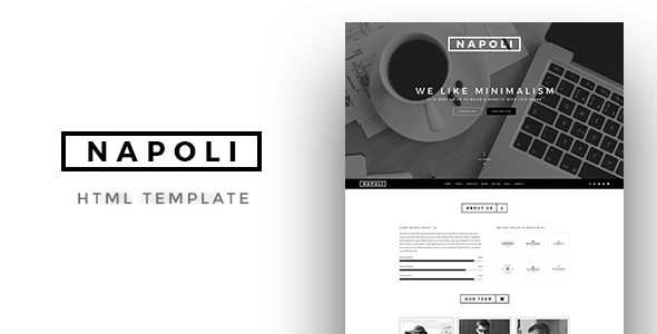 Incredible Napoli - Creative OnePage HTML Template