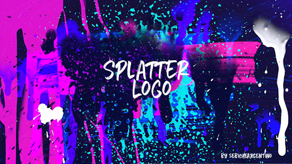 Splatter logo x3