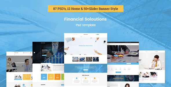 Financial Solutions - ThemeForest 18149138