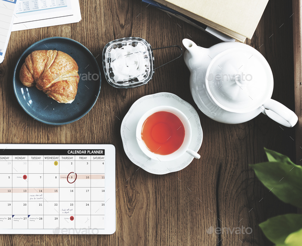 Calendar Note Schedule Memo Manage Event Concept - Stock Photo - Images