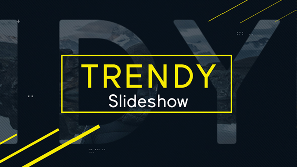 Trendy Slideshow - VideoHive 18866341
