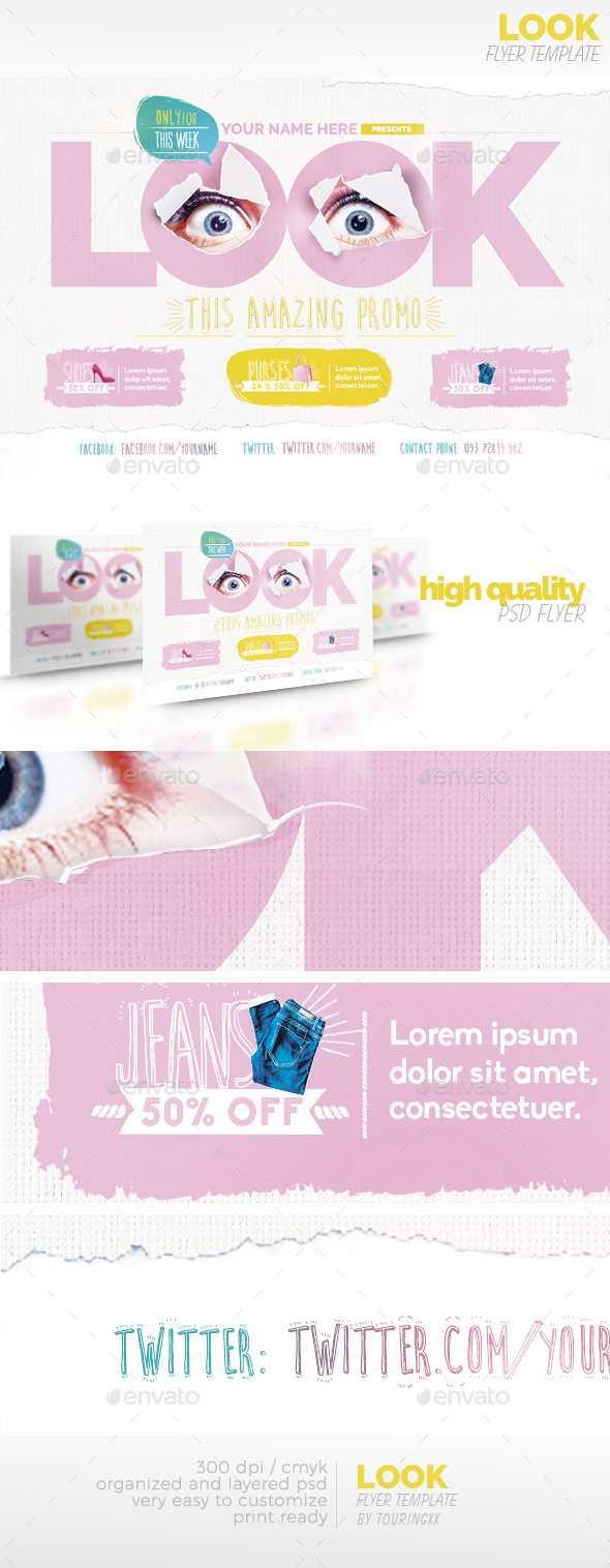 Look Flyer Template - Events Flyers