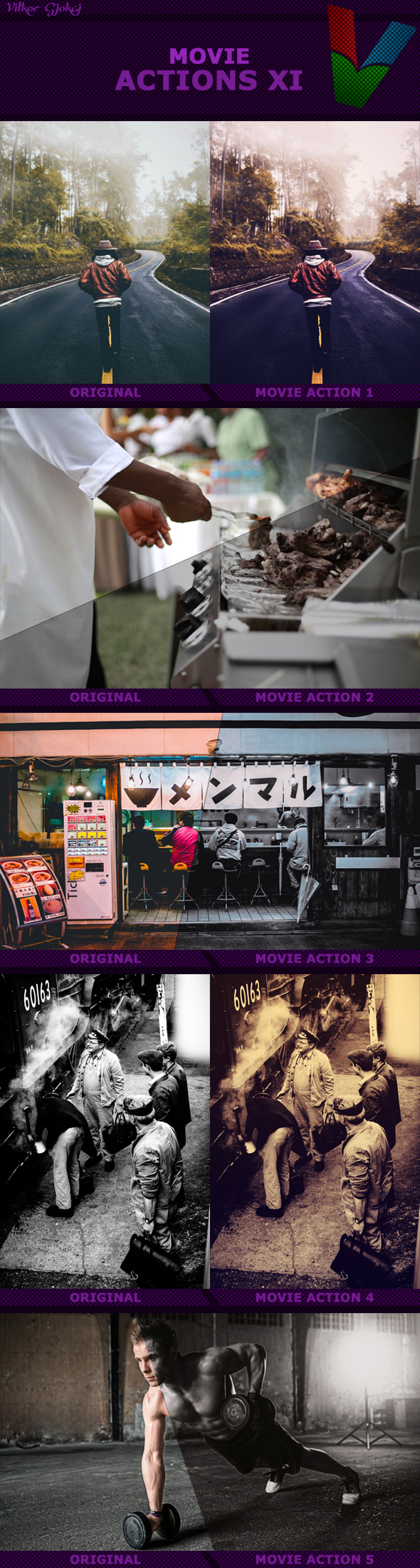 Movie Actions XI - Photo Effects Actions
