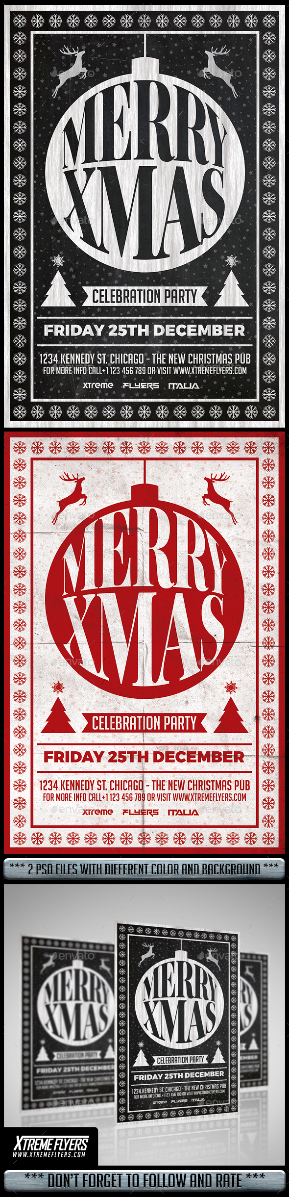 Christmas Flyer - Holidays Events
