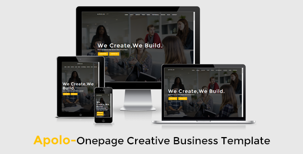 ApoloOnepage Creative Business - ThemeForest 18825775