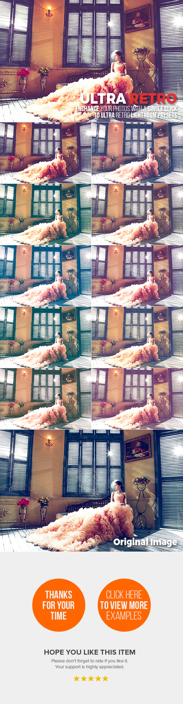 10 Ultra Retro Lightroom Presets - Vintage Lightroom Presets