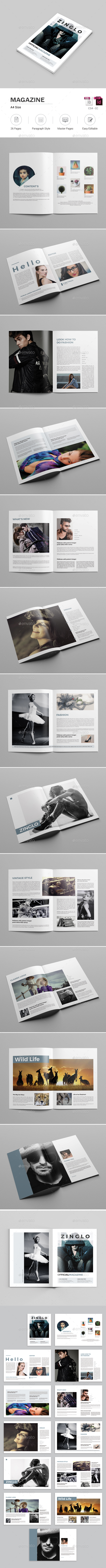 Simple Magazine - Magazines Print Templates