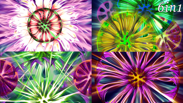 Macro Color - VJ Loop Pack (6in1) alt