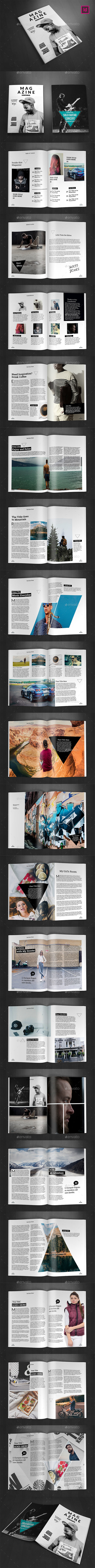 A4 Magazine Template Vol.23 - Magazines Print Templates