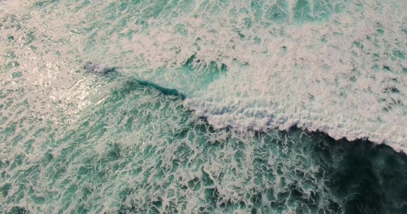 Aerial Footage of Incredible Ocean Waves