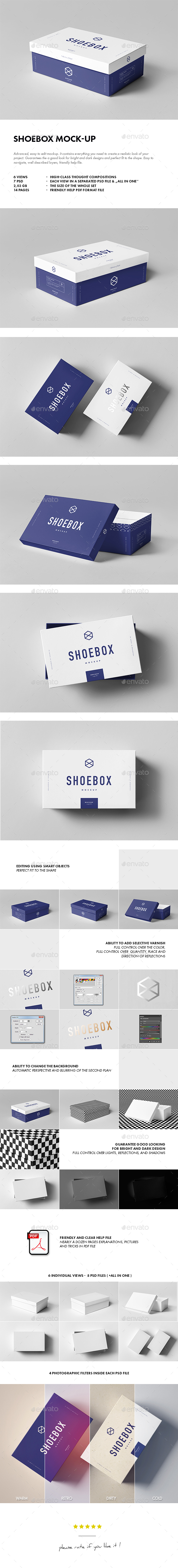 Shoe Box Mock-up