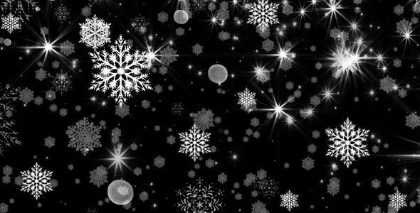 Particles and Snowflakes alt