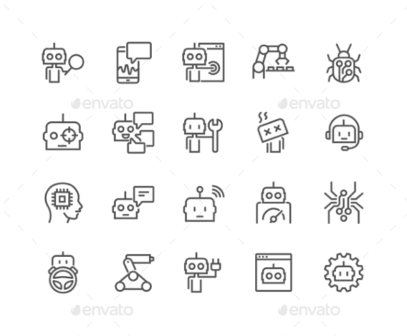 Line Bot Icons - Icons