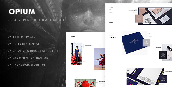 Opium - Creative - ThemeForest 18964765