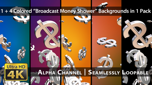 Broadcast Money Shower - Pack 02