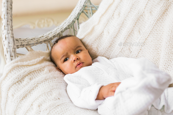 Happy Mixed Race Toddler Boy - Stock Photo - Images