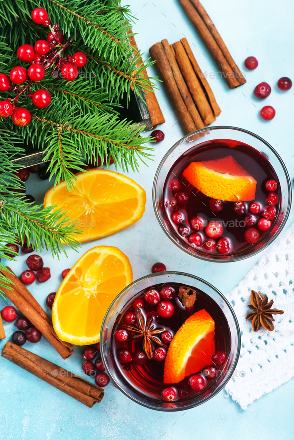 christmas drink - Stock Photo - Images