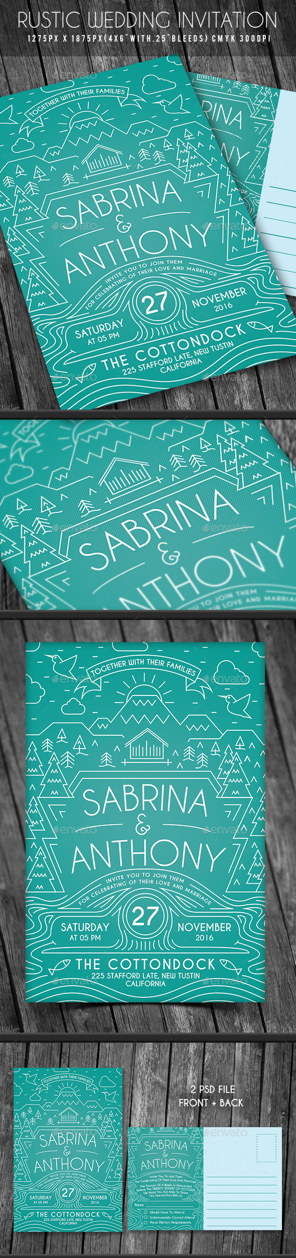 Wedding Invitation - Invitations Cards & Invites