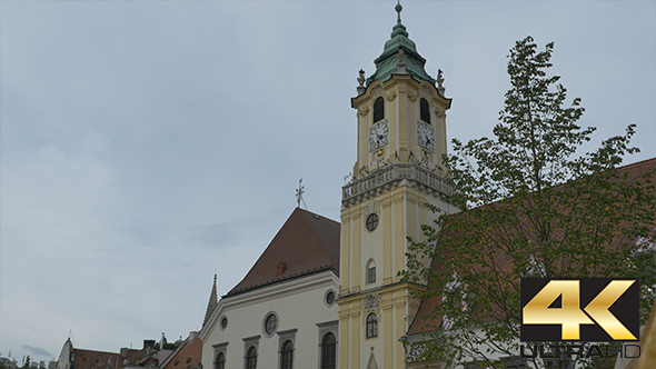 Old Town Hall Tower in Bratislava alt