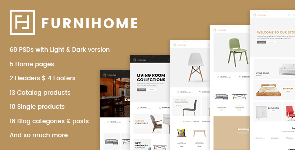 Furnihome - E-Commerce - ThemeForest 18977292