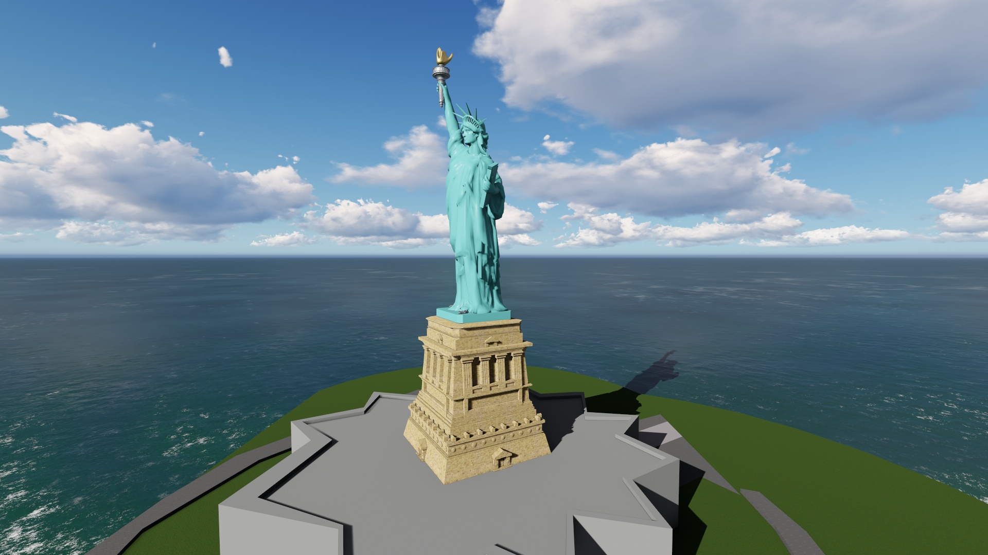 America’s MONUMENT OF LIBERTY v2 by abdouarchitecte | 3DOcean