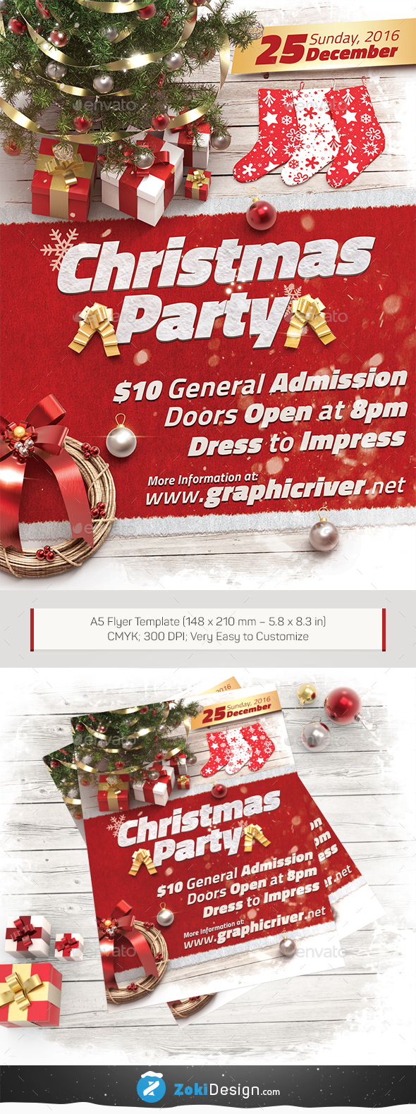 Christmas Flyer - Clubs & Parties Events