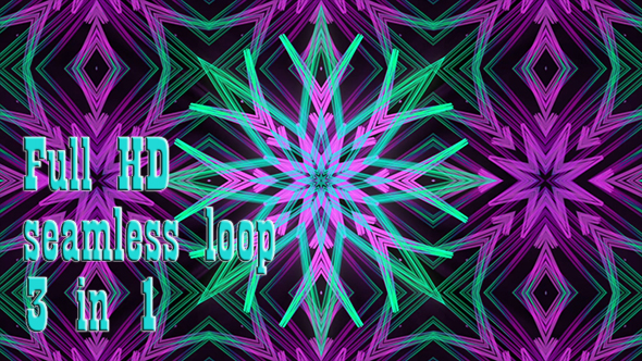 Snowflake Asterisk Kaleidoscope alt