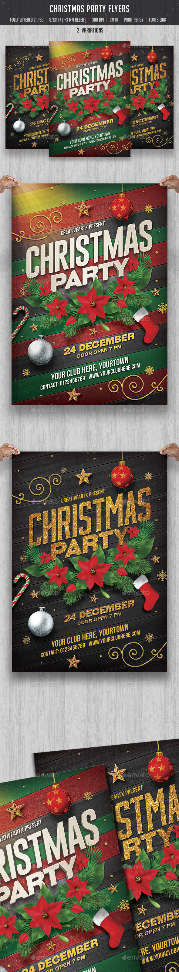 Christmas Party Flyer