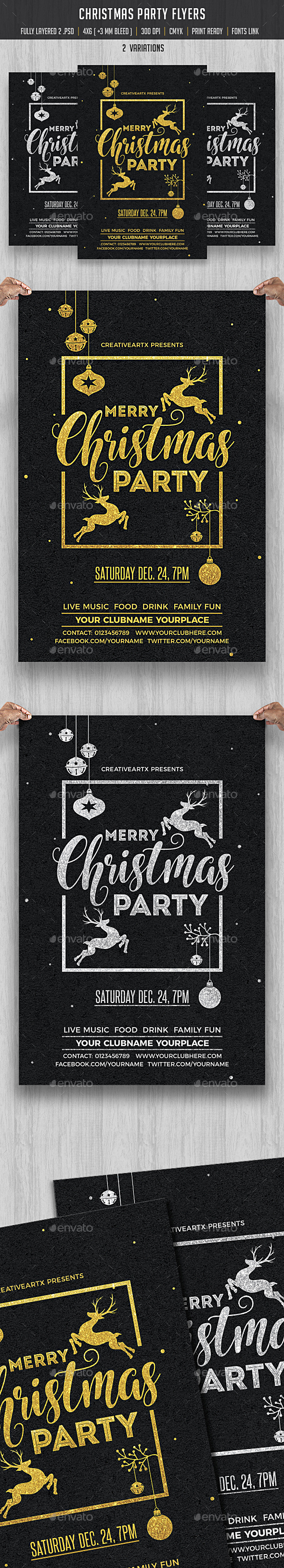 Christmas Party Flyer