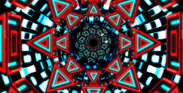 Triangle VJ Loop Background V.2