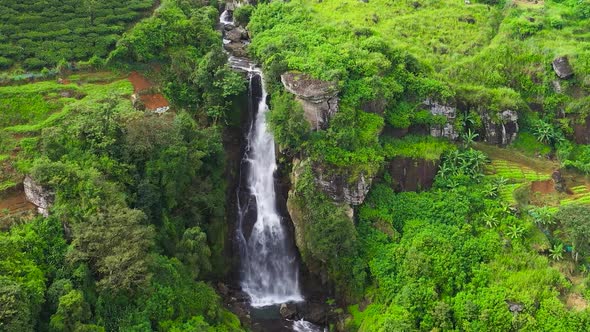 Aerial View of Ramboda Sri Lanka alt