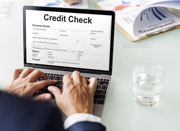 Credit Check Financial Banking Economy Concept - Stock Photo - Images