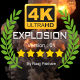 4K Epic Explosion Ver.03 - VideoHive Item for Sale