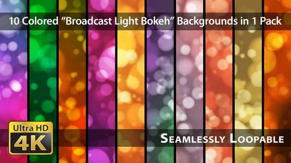 Broadcast Light Bokeh - Pack 09